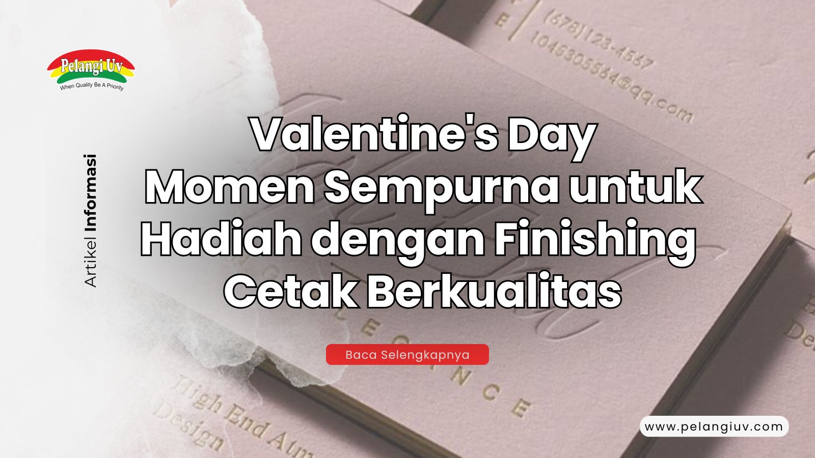 Valentine's Day: The Perfect Moment for Gifts with Quality Print Finishing